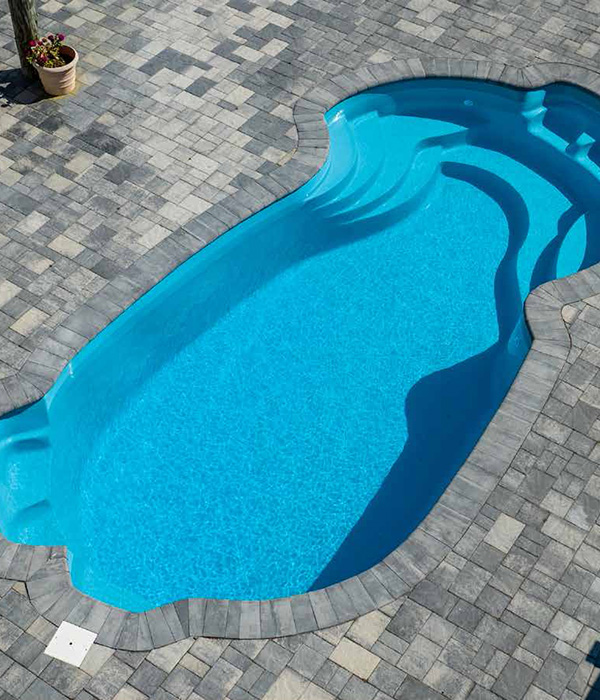 South Beach Fiberglass Inground Pool