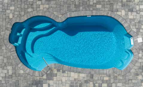 South Beach Fiberglass Pool